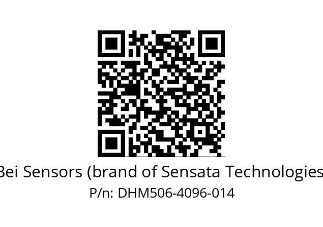  DHM5_06//2G29//04096//G8R//--03-- Bei Sensors (brand of Sensata Technologies) DHM506-4096-014