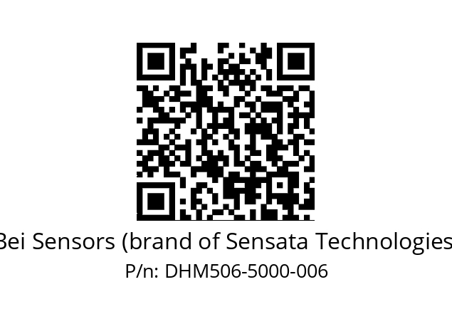  DHM5_06//RG59//05000//G5R// Bei Sensors (brand of Sensata Technologies) DHM506-5000-006