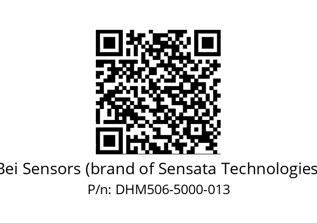  DHM5_06//RG59//05000//G3R020//--03-- Bei Sensors (brand of Sensata Technologies) DHM506-5000-013