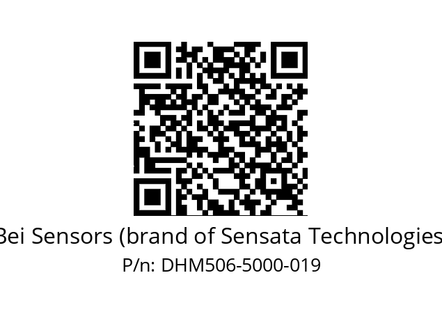  DHM5_06//2G27//05000//G3R050//--05-- Bei Sensors (brand of Sensata Technologies) DHM506-5000-019