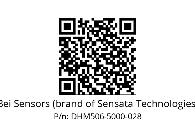  DHM5_06//RG59//05000//G3R150// Bei Sensors (brand of Sensata Technologies) DHM506-5000-028