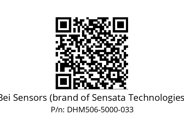  DHM5_06//RG59//05000//G3R040// Bei Sensors (brand of Sensata Technologies) DHM506-5000-033