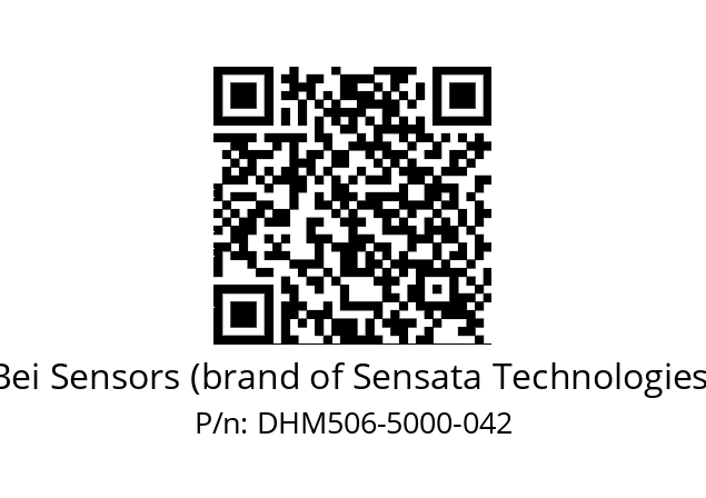  DHM5_06//RP29//05000//G3R020// Bei Sensors (brand of Sensata Technologies) DHM506-5000-042