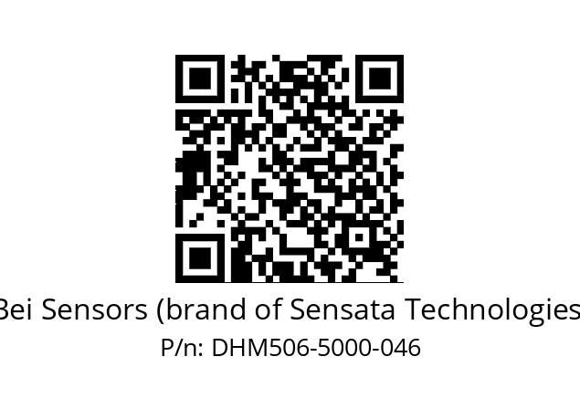  DHM5_06//RP28//05000//GPR010//--Z3-- Bei Sensors (brand of Sensata Technologies) DHM506-5000-046