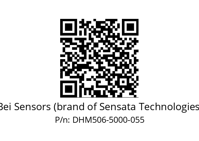  DHM5_06//RP59//05000//G3R100// Bei Sensors (brand of Sensata Technologies) DHM506-5000-055