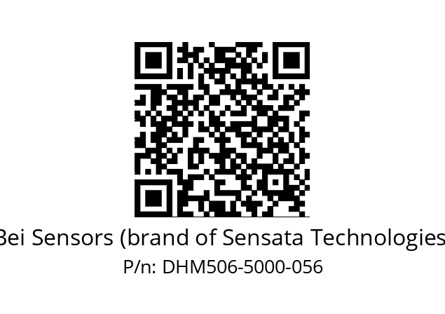  DHM5_06//RP59//05000//G3A020// Bei Sensors (brand of Sensata Technologies) DHM506-5000-056