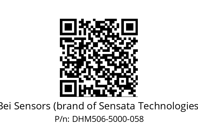  DHM5_06//RG59//05000//G3R030// Bei Sensors (brand of Sensata Technologies) DHM506-5000-058