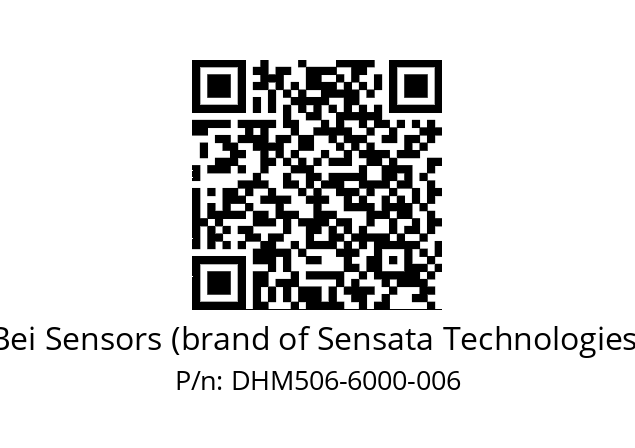  DHM5_06//RG59//06000//G6R// Bei Sensors (brand of Sensata Technologies) DHM506-6000-006