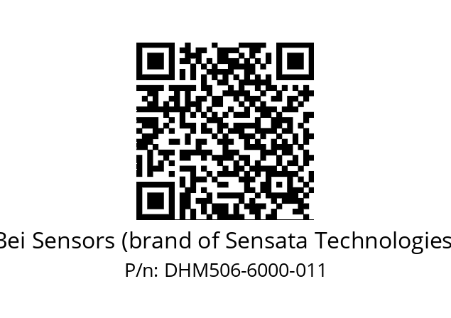  DHM5_06//RG55//06000//G3R020// Bei Sensors (brand of Sensata Technologies) DHM506-6000-011