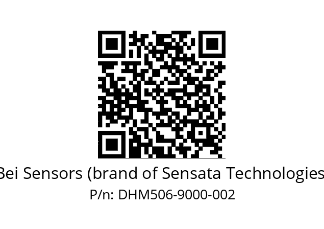  DHM5_06//2G29//09000//G3R020// Bei Sensors (brand of Sensata Technologies) DHM506-9000-002