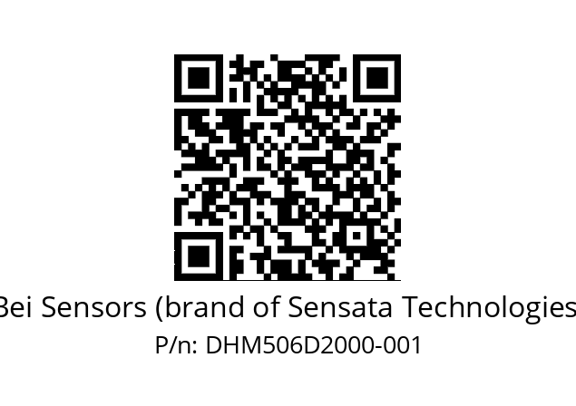  DHM5_06//RG59//20000//G3R020// Bei Sensors (brand of Sensata Technologies) DHM506D2000-001