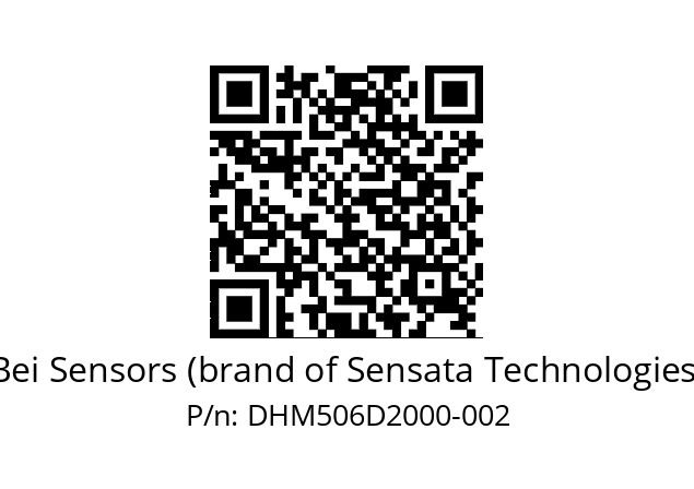  DHM5_06//RG59//20000//G6R// Bei Sensors (brand of Sensata Technologies) DHM506D2000-002