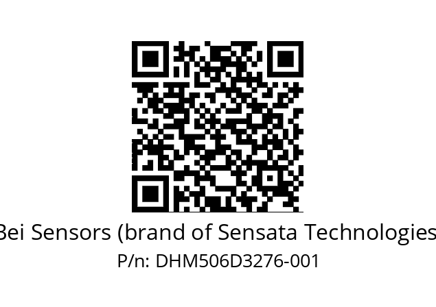  DHM5_06//RG29//32768//G6R// Bei Sensors (brand of Sensata Technologies) DHM506D3276-001