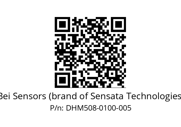  DHM5_08//RG59//00100//G6A//--05-- Bei Sensors (brand of Sensata Technologies) DHM508-0100-005