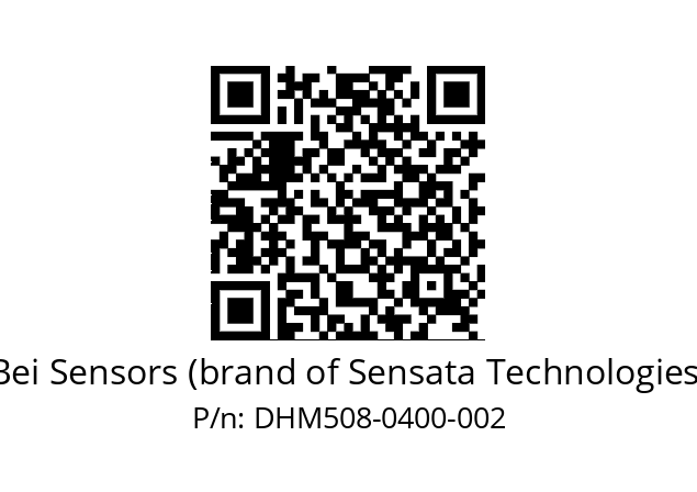  DHM5_08//RG59//00400//G6R// Bei Sensors (brand of Sensata Technologies) DHM508-0400-002