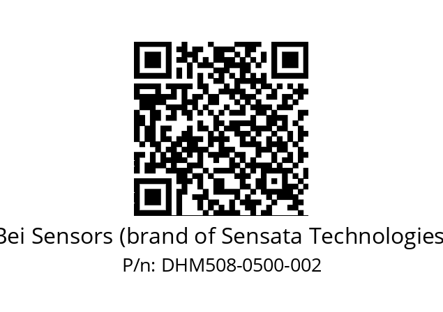  DHM5_08//RG59//00500//G6R// Bei Sensors (brand of Sensata Technologies) DHM508-0500-002