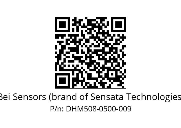  DHM5_08//RG59//00500//G3A020// Bei Sensors (brand of Sensata Technologies) DHM508-0500-009