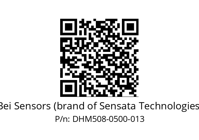  DHM5_08//2G29//00500//G3R020//--05-- Bei Sensors (brand of Sensata Technologies) DHM508-0500-013