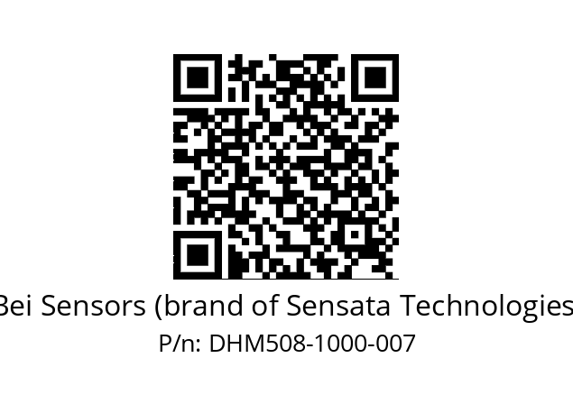  DHM5_08//RG51//01000//G2R// Bei Sensors (brand of Sensata Technologies) DHM508-1000-007