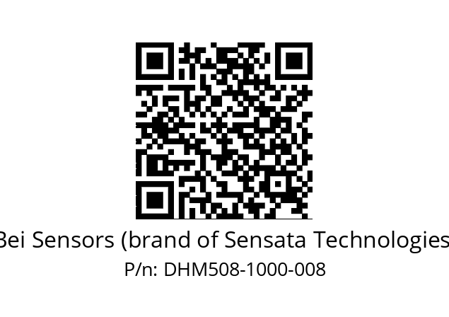  DHM5_08//RG59//01000//G6A// Bei Sensors (brand of Sensata Technologies) DHM508-1000-008