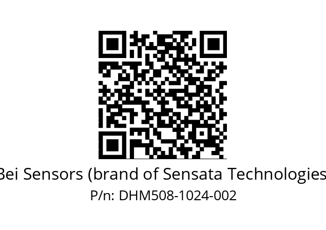  DHM5_08//5GT9//01024//G6R// Bei Sensors (brand of Sensata Technologies) DHM508-1024-002