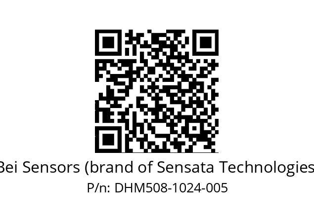  DHM5_08//2G27//01024//G5A// Bei Sensors (brand of Sensata Technologies) DHM508-1024-005