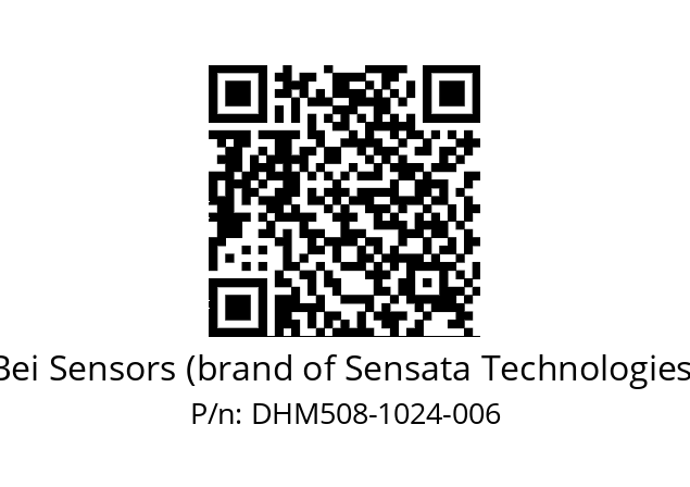  DHM5_08//2G29//01024//G3R020// Bei Sensors (brand of Sensata Technologies) DHM508-1024-006