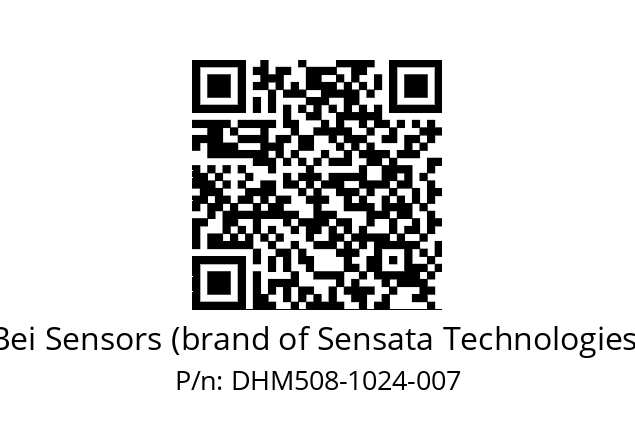  DHM5_08//RG29//01024//GMR//--03-- Bei Sensors (brand of Sensata Technologies) DHM508-1024-007