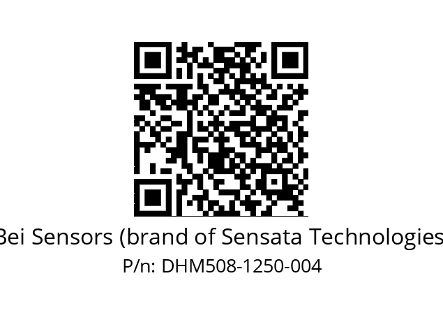  DHM5_08//RG59//01250//G3R020// Bei Sensors (brand of Sensata Technologies) DHM508-1250-004