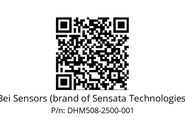  DHM5_08//RP59//02500//G6R// Bei Sensors (brand of Sensata Technologies) DHM508-2500-001