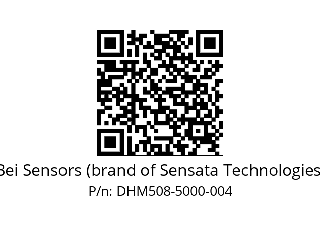  DHM5_08//RG29//05000//G6R// Bei Sensors (brand of Sensata Technologies) DHM508-5000-004