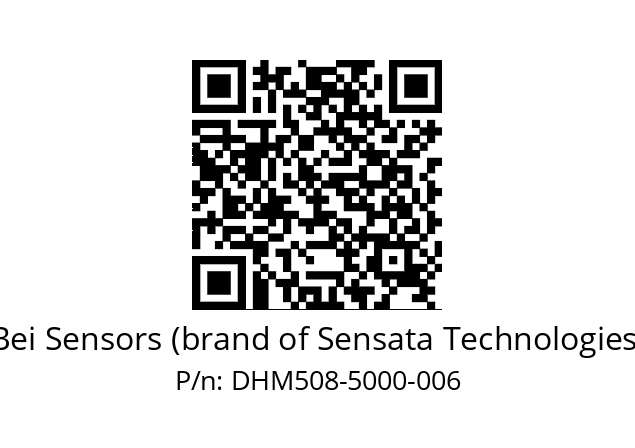  DHM5_08//RG59//05000//G6R// Bei Sensors (brand of Sensata Technologies) DHM508-5000-006