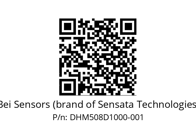  DHM5_08//RG59//10000//G6R// Bei Sensors (brand of Sensata Technologies) DHM508D1000-001