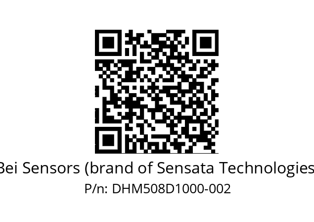  DHM5_08//2G28//10000//G6R// Bei Sensors (brand of Sensata Technologies) DHM508D1000-002