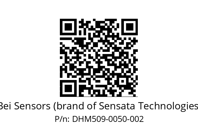  DHM5_09//RG59//00050//G6A// Bei Sensors (brand of Sensata Technologies) DHM509-0050-002