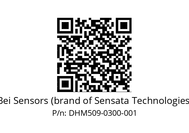  DHM5_09//RG59//00300//G3R020// Bei Sensors (brand of Sensata Technologies) DHM509-0300-001