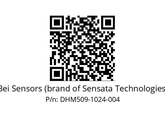  DHM5_09//RG29//01024//GMR// Bei Sensors (brand of Sensata Technologies) DHM509-1024-004