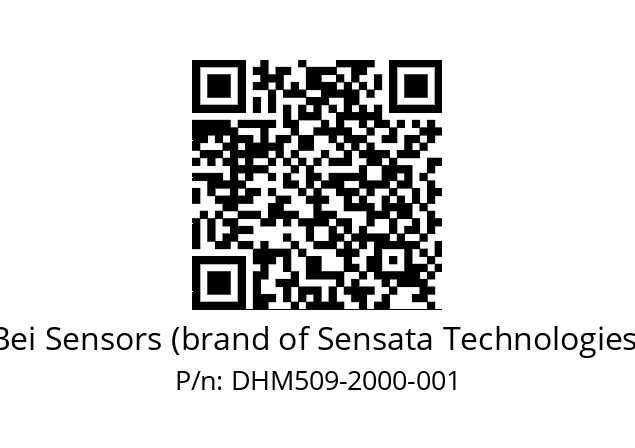  DHM5_09//RG59//02000//G9A// Bei Sensors (brand of Sensata Technologies) DHM509-2000-001