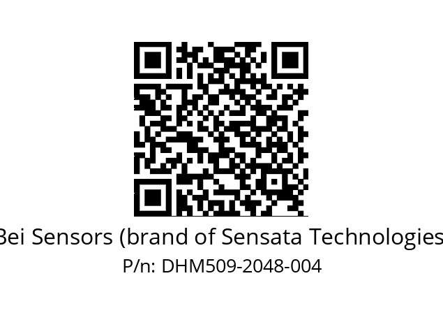  DHM5_09//2G29//02048//G8A//--05-- Bei Sensors (brand of Sensata Technologies) DHM509-2048-004