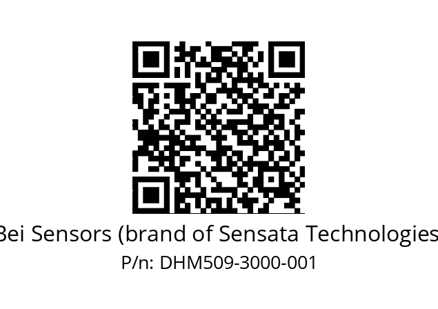  DHM5_09//2G27//03000//GYR//--05-- Bei Sensors (brand of Sensata Technologies) DHM509-3000-001