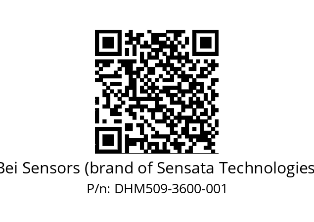  DHM5_09//RG59//03600//G6R// Bei Sensors (brand of Sensata Technologies) DHM509-3600-001