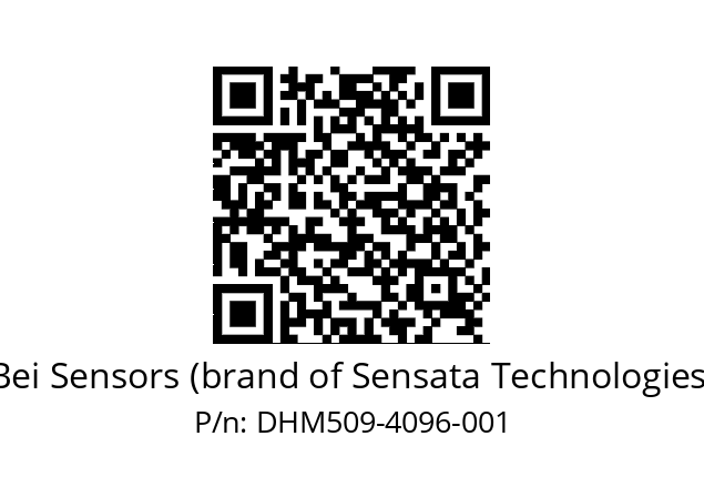  DHM5_09//2G29//04096//G3R030// Bei Sensors (brand of Sensata Technologies) DHM509-4096-001