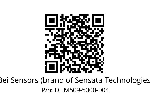  DHM5_09//RG5A//05000//G3R050//---- Bei Sensors (brand of Sensata Technologies) DHM509-5000-004