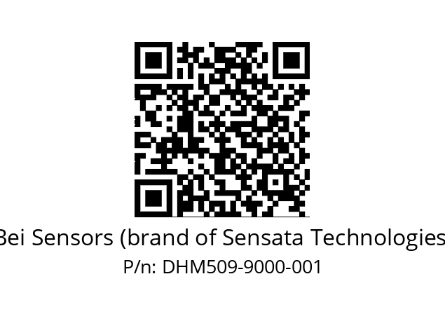  DHM5_09//RG29//09000//G6R//--05-- Bei Sensors (brand of Sensata Technologies) DHM509-9000-001