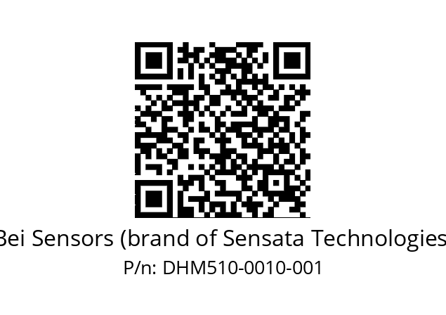  DHM5_10//RG5I//00010//G1R// Bei Sensors (brand of Sensata Technologies) DHM510-0010-001