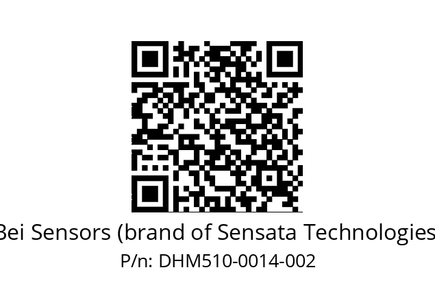  DHM5_10//RG51//00014//G1R// Bei Sensors (brand of Sensata Technologies) DHM510-0014-002