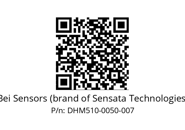  DHM5_10//RG59//00050//G6A// Bei Sensors (brand of Sensata Technologies) DHM510-0050-007