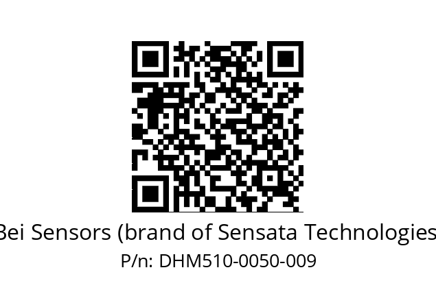  DHM5_10//RG52//00050//G2R// Bei Sensors (brand of Sensata Technologies) DHM510-0050-009