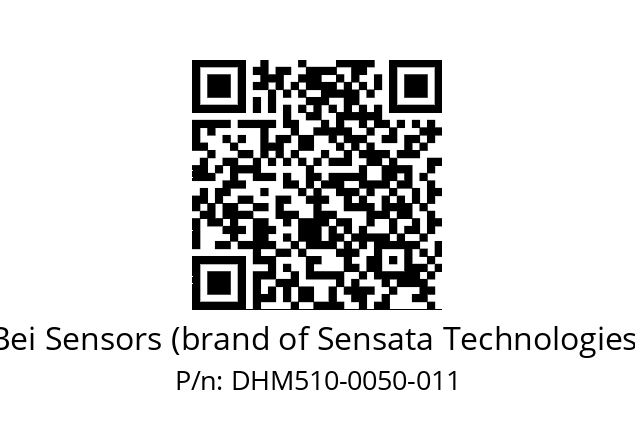  DHM5_10//RG59//00050//G3A020// Bei Sensors (brand of Sensata Technologies) DHM510-0050-011