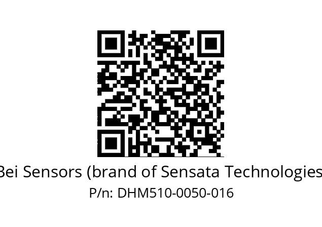  DHM5_10//RG52//00050//G2A// Bei Sensors (brand of Sensata Technologies) DHM510-0050-016